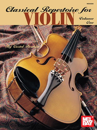 Book cover for Classical Repertoire For Violin Vol 1