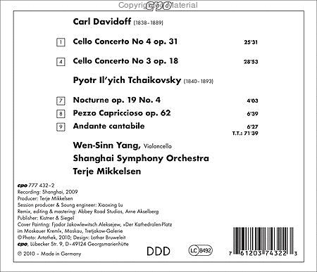Cello Concertos 3 & 4