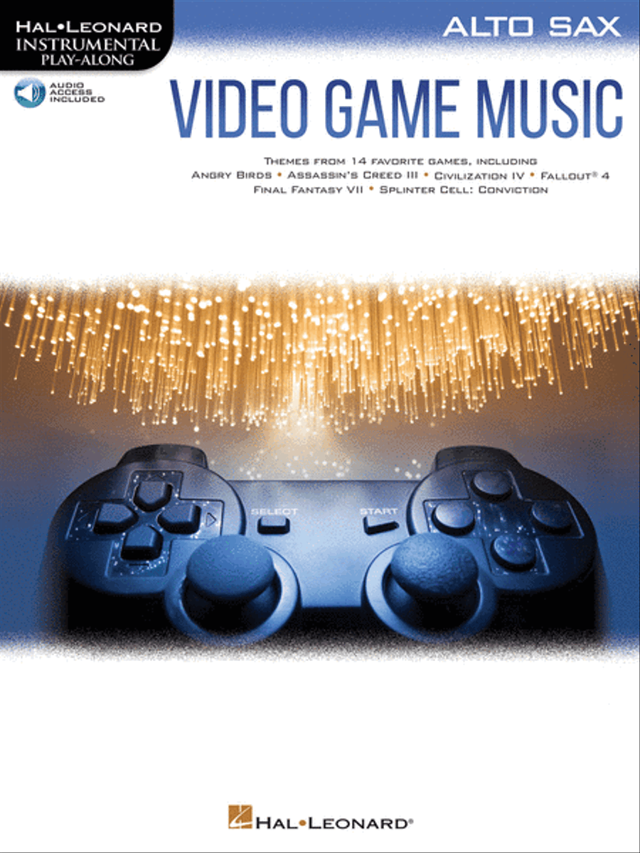Video Game Music for Alto Sax Alto Saxophone scores gallery preview page 1