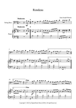 Rondeau - Jean-Joseph Mouret (String Bass + Piano)
