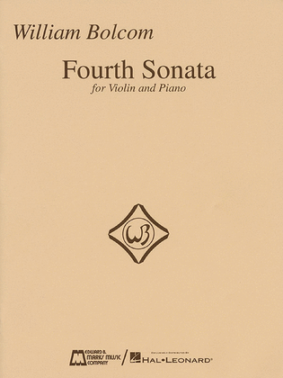 Book cover for Fourth Sonata for Violin and Piano