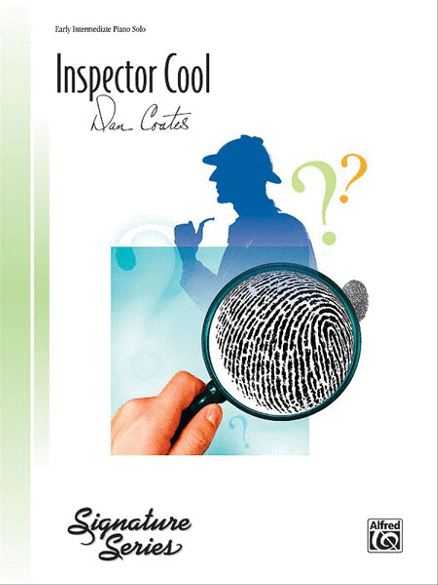 Inspector Cool Piano Solo scores gallery preview page 1