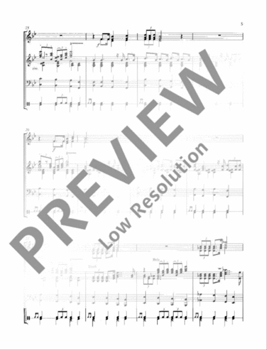 Fanfare and Entrata Concert Band scores gallery preview page 6