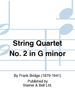 Book cover for String Quartet No. 2 in G minor