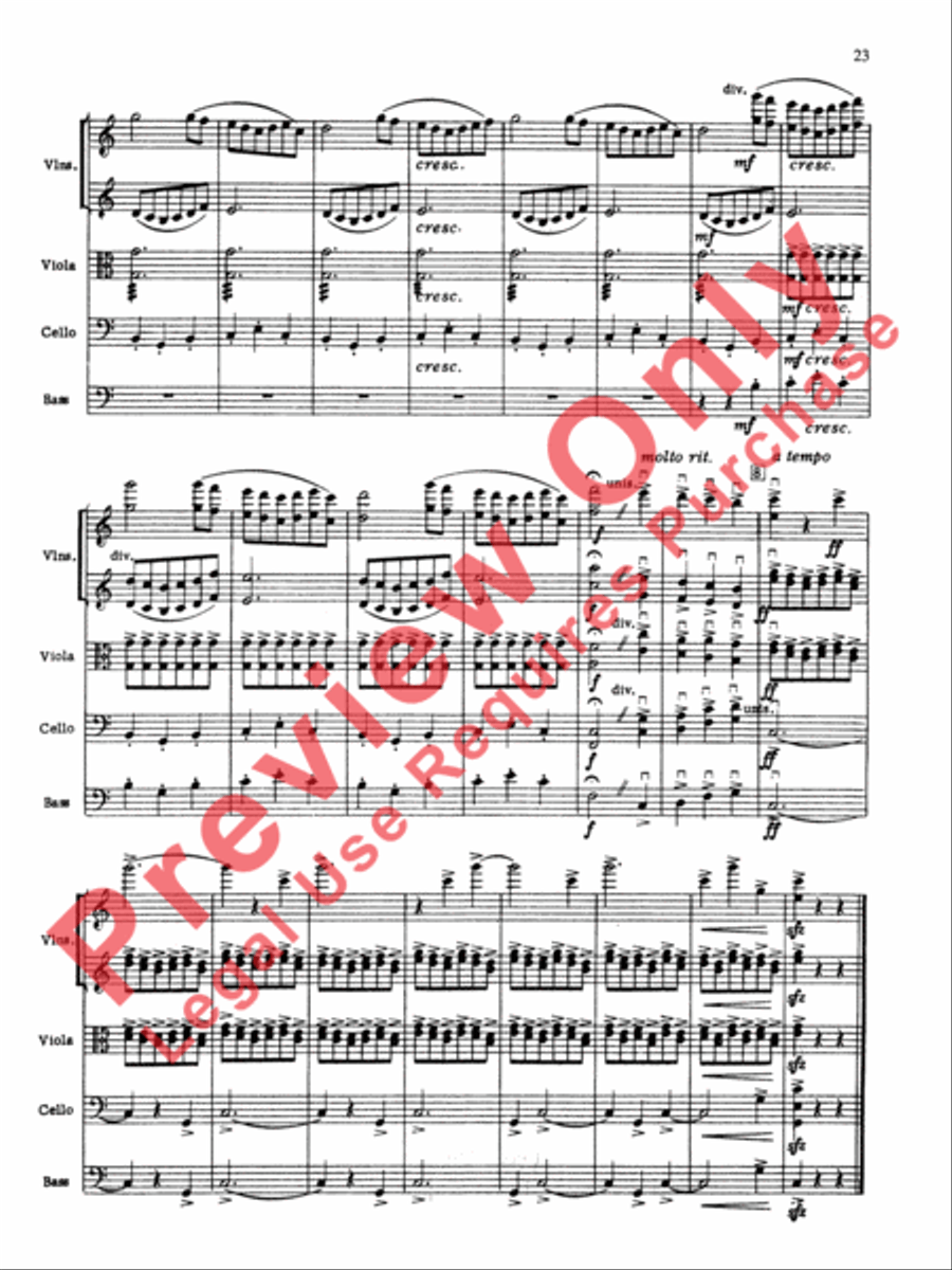 Suite of Carols Suite of Carols String Orchestra scores gallery preview page 24