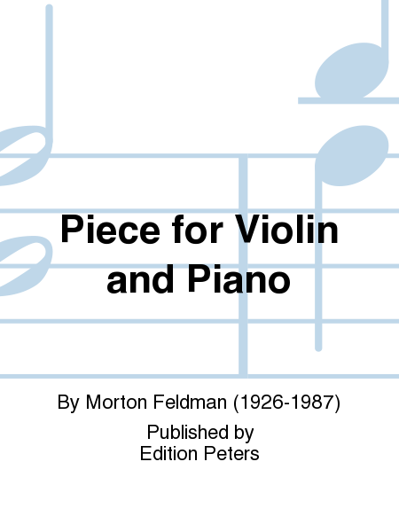 Piece for Violin and Piano