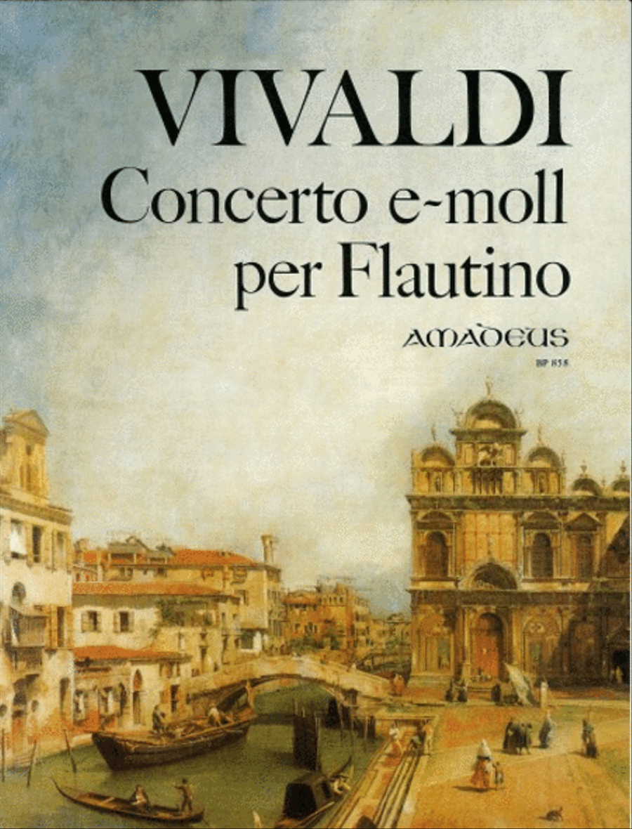 Concerto E minor op. 44/11 RV 445 Flute scores gallery preview page 1