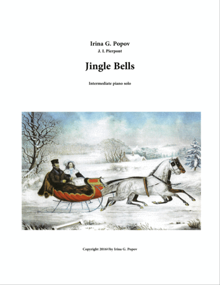 Jingle Bells Jingle Bells Piano Solo scores gallery preview page 1