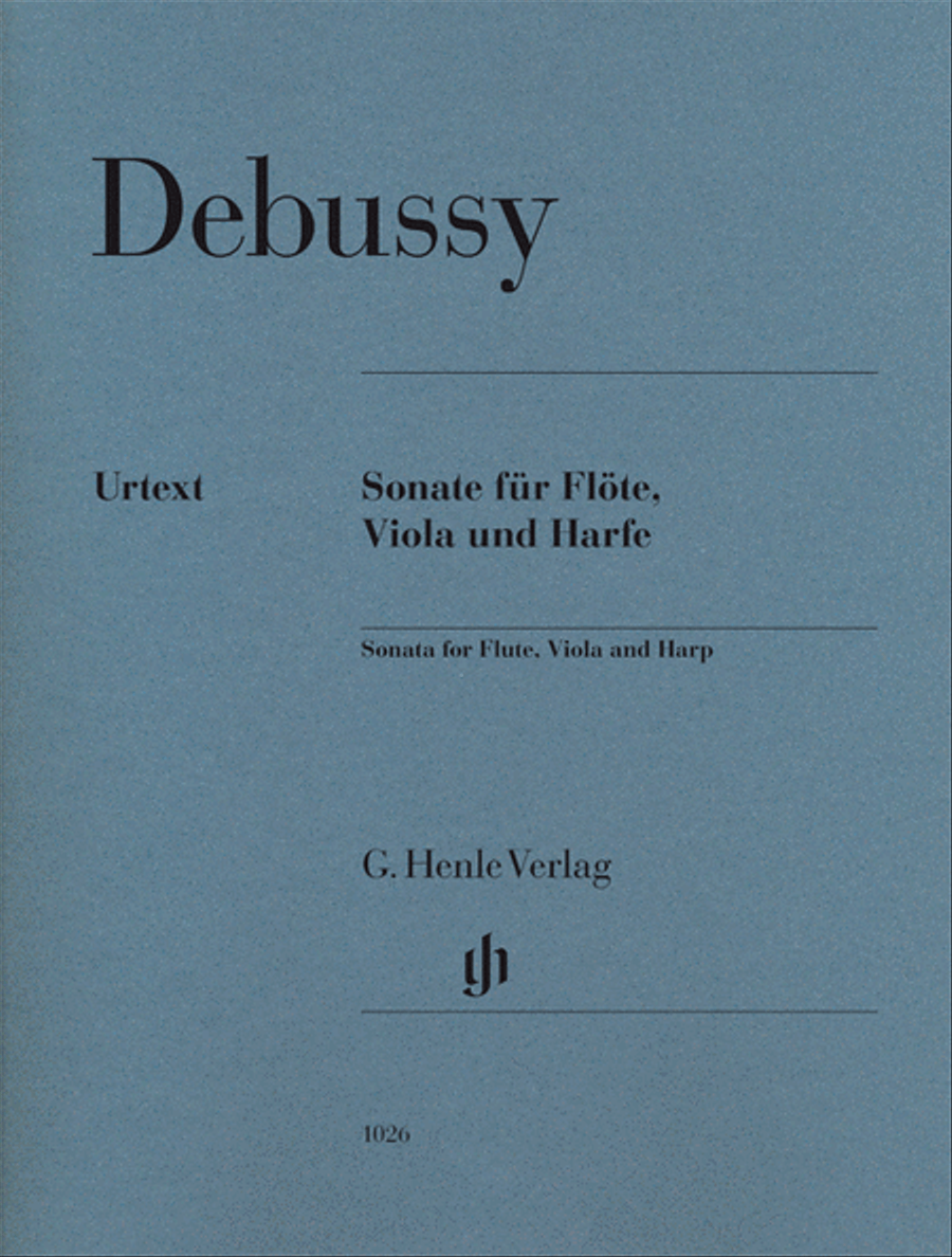 Claude Debussy - Sonata for Flute, Viola and Harp