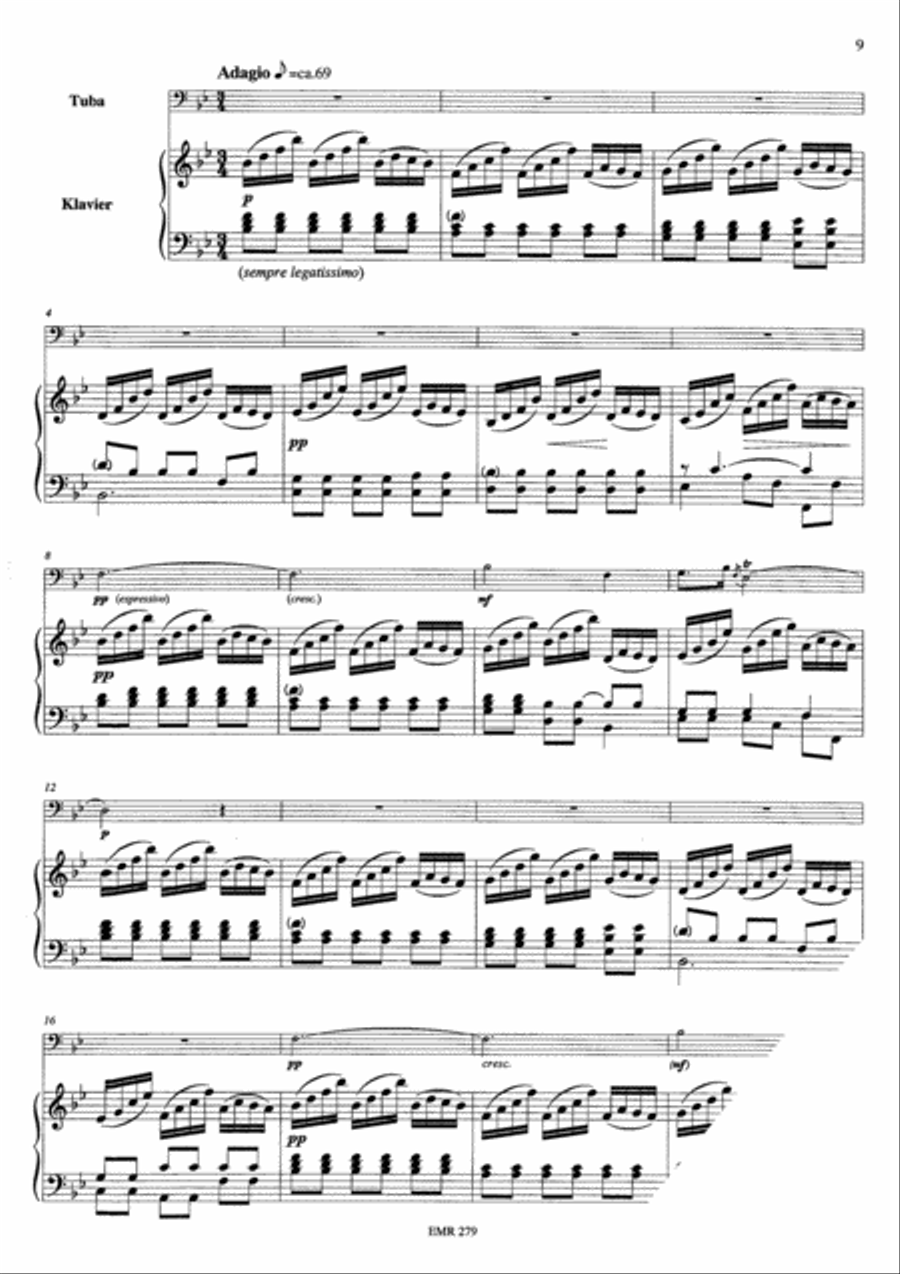Concerto in d-moll Concerto in d-moll Tuba scores gallery preview page 6