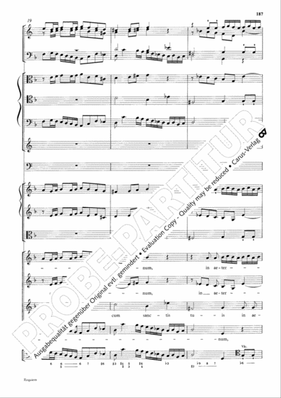 Requiem Requiem 4-Part scores gallery preview page 194