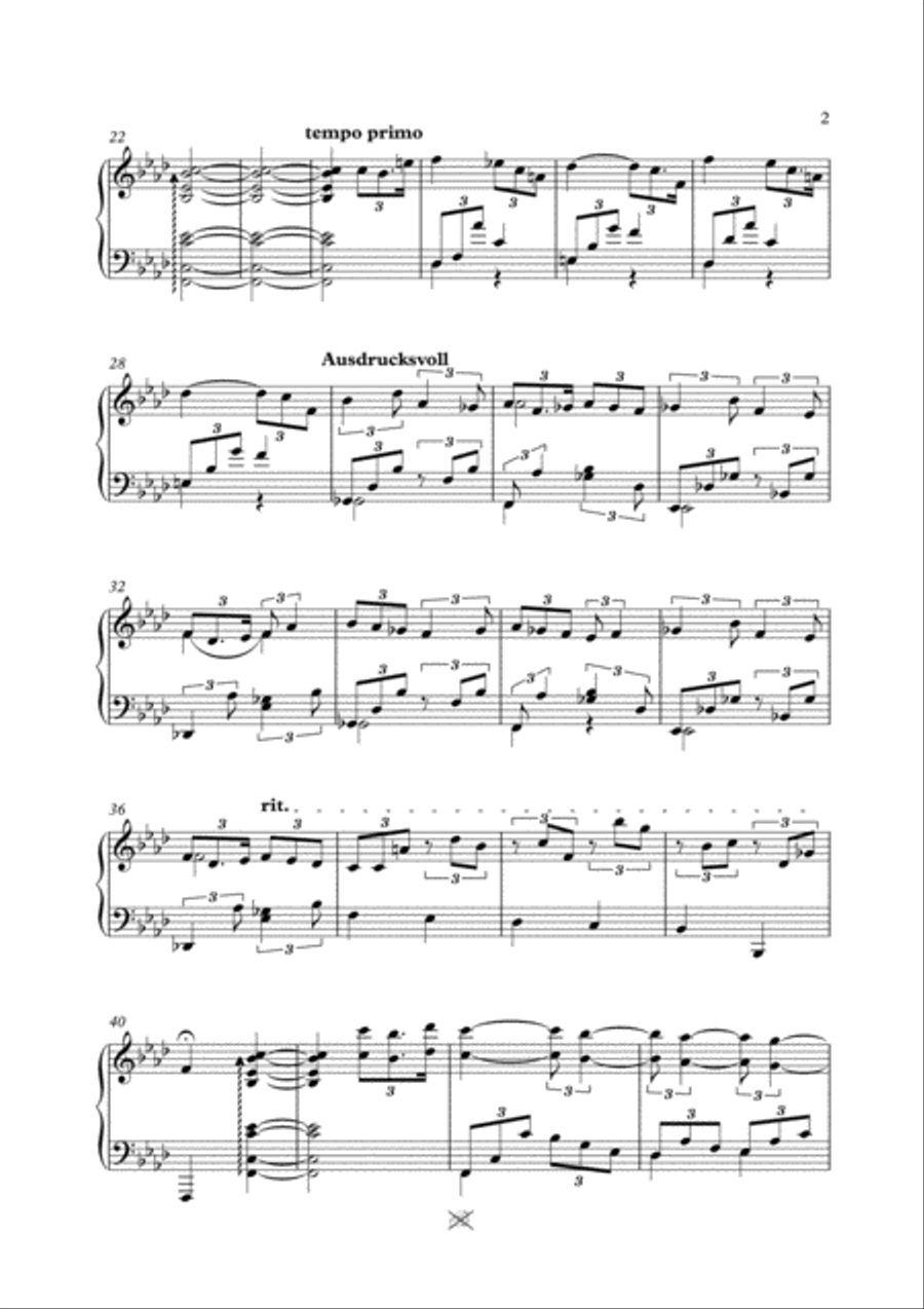 MINIMAL SLEEP III MINIMAL SLEEP III Piano Solo scores gallery preview page 2