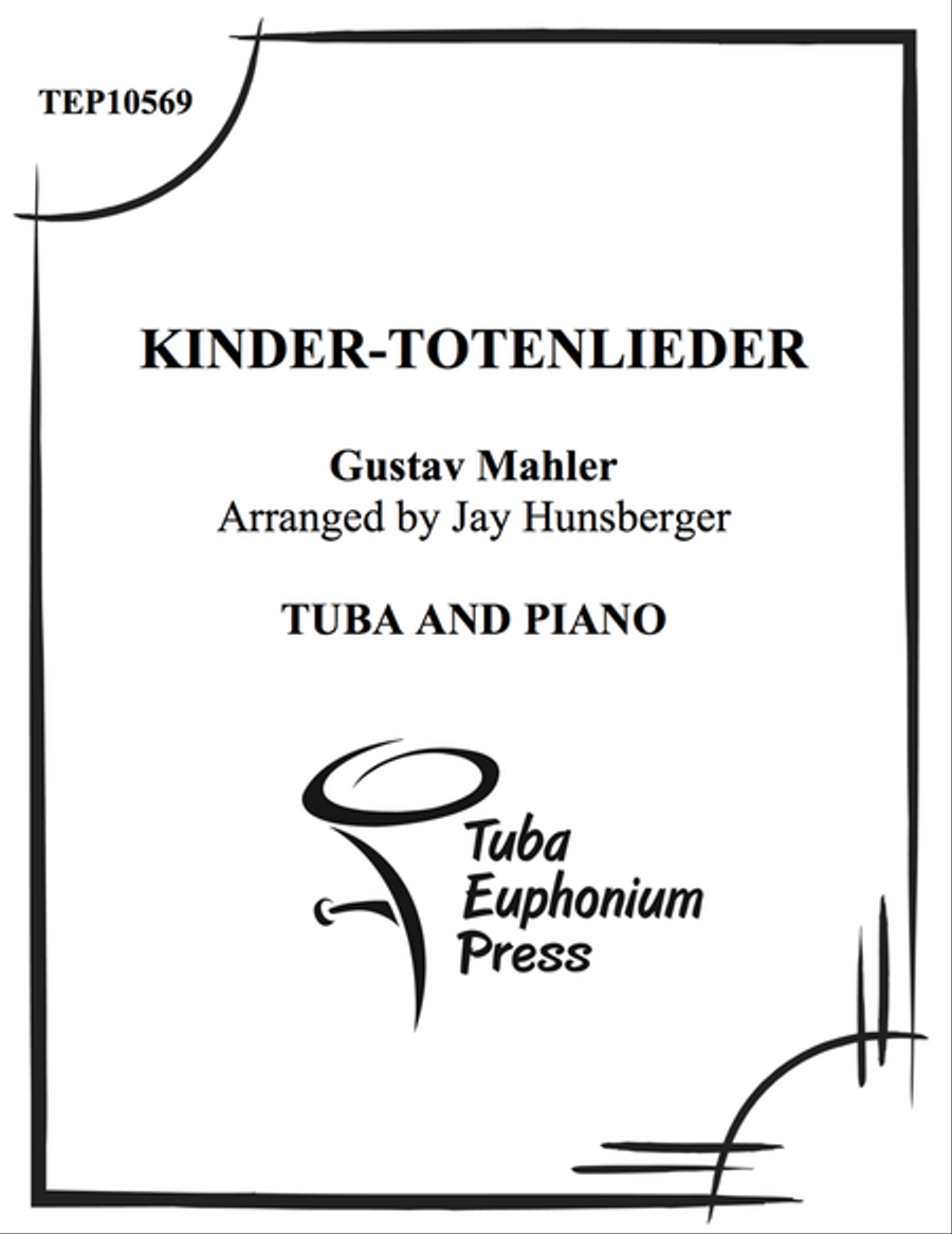 Kinder-Totenlieder Tuba scores gallery preview page 1