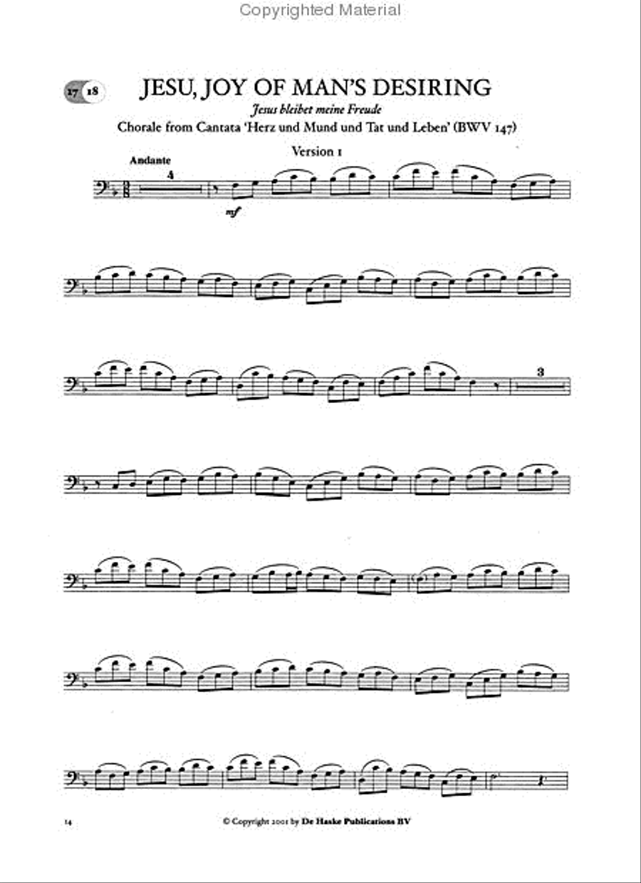 Play Bach Euphonium scores gallery preview page 4