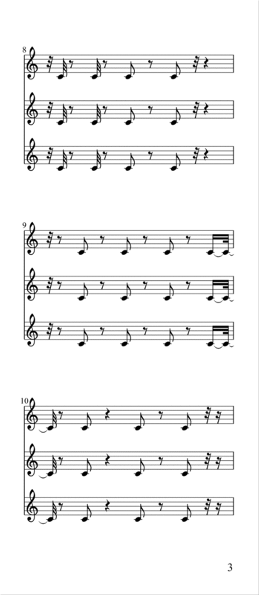 Morse Charang : 002103 Small Ensemble scores gallery preview page 4