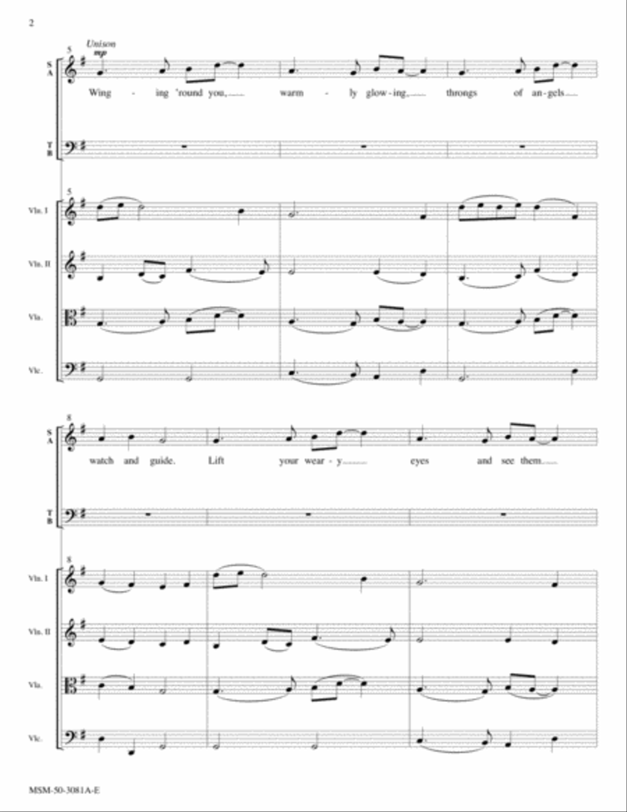 The Gift of Angels Choir scores gallery preview page 2