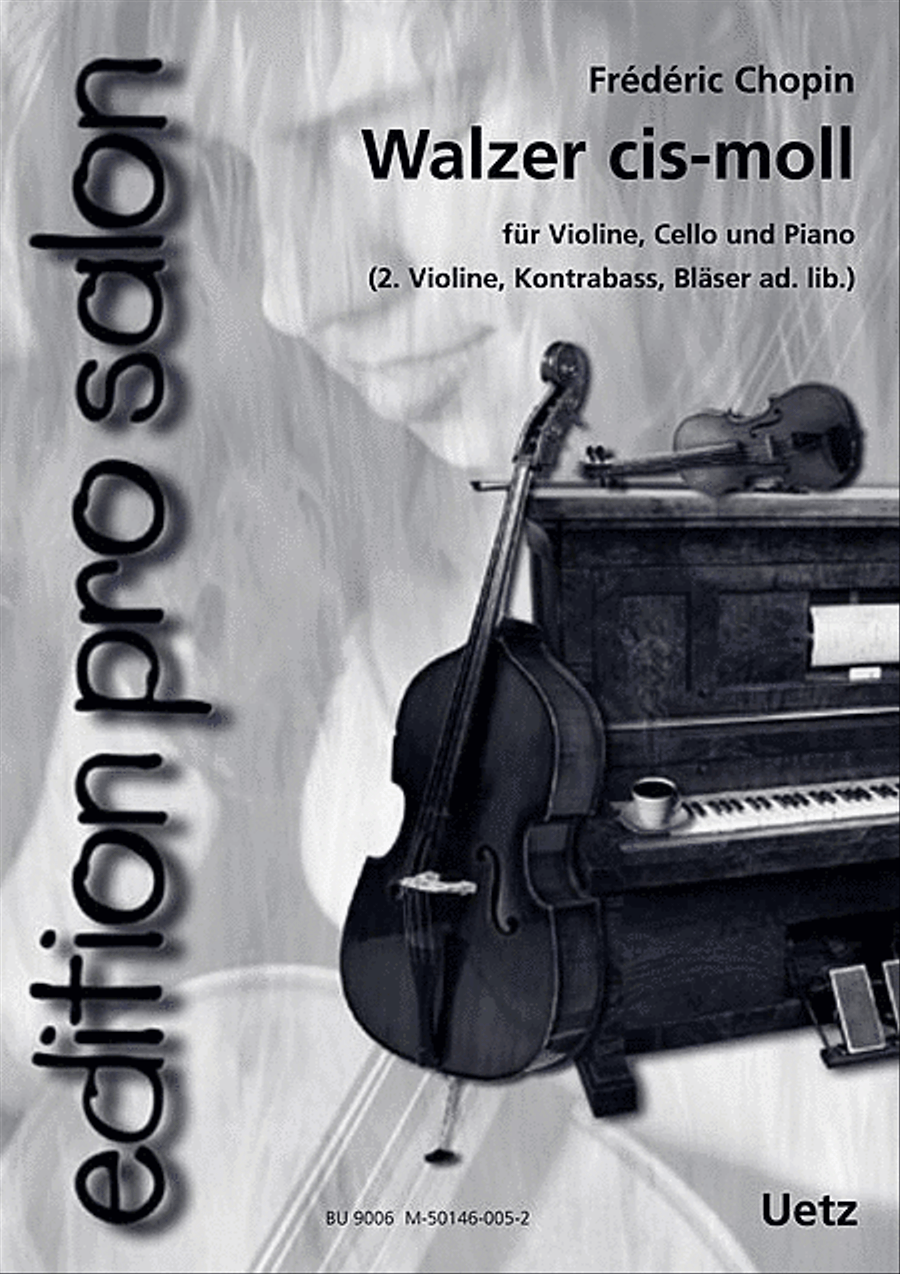 Waltz C#-Minor Piano Trio scores gallery preview page 1