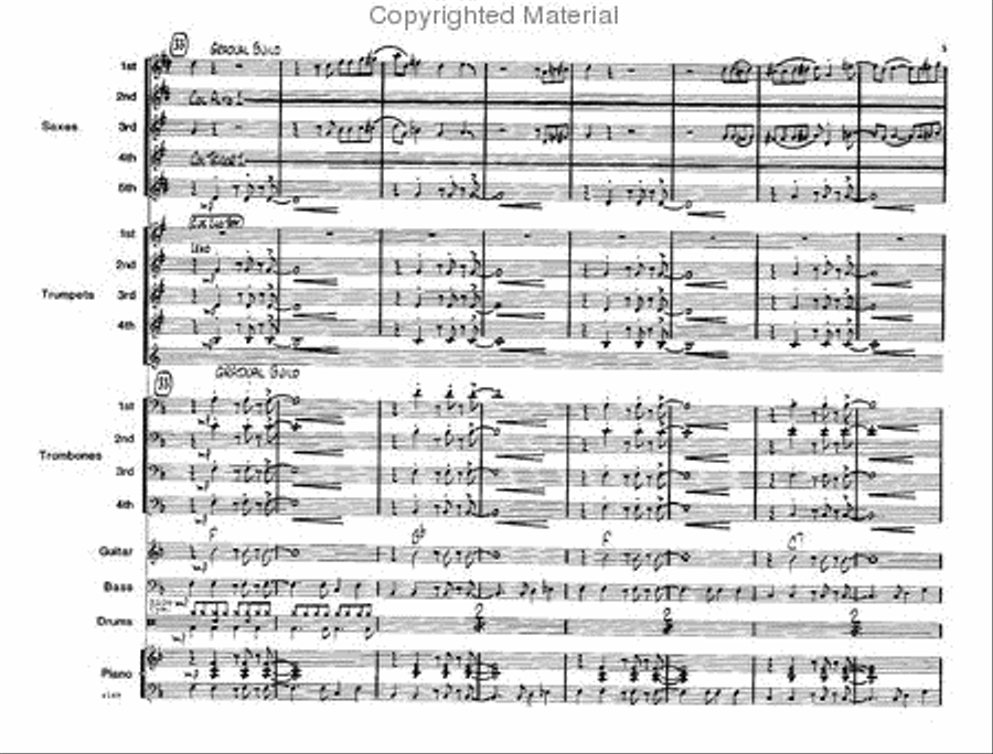 Brother Timothy Brother Timothy Jazz Ensemble scores gallery preview page 6