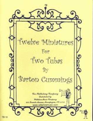 12 Miniatures for Two Tubas