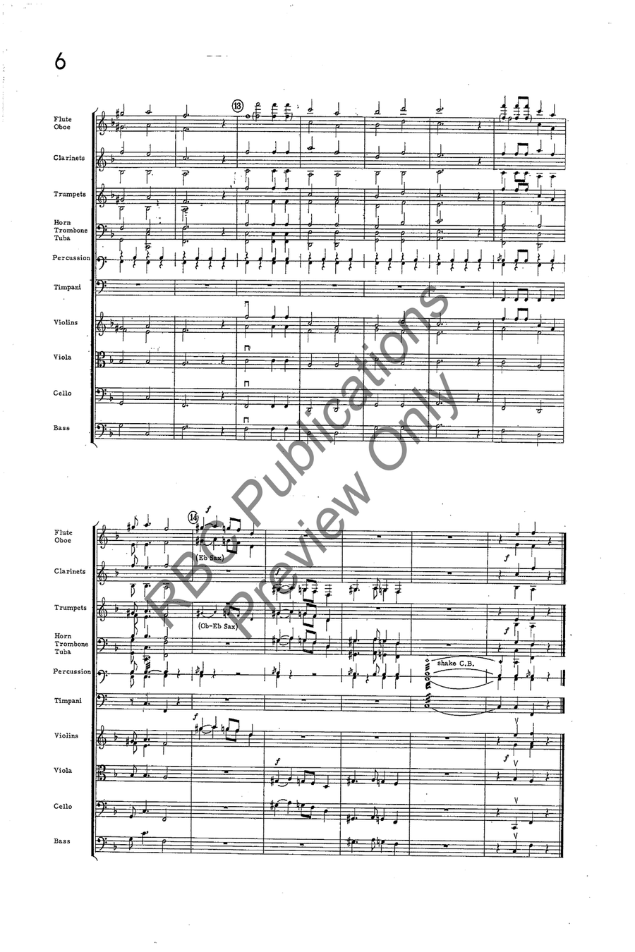Cripple Creek Cripple Creek Full Orchestra scores gallery preview page 7