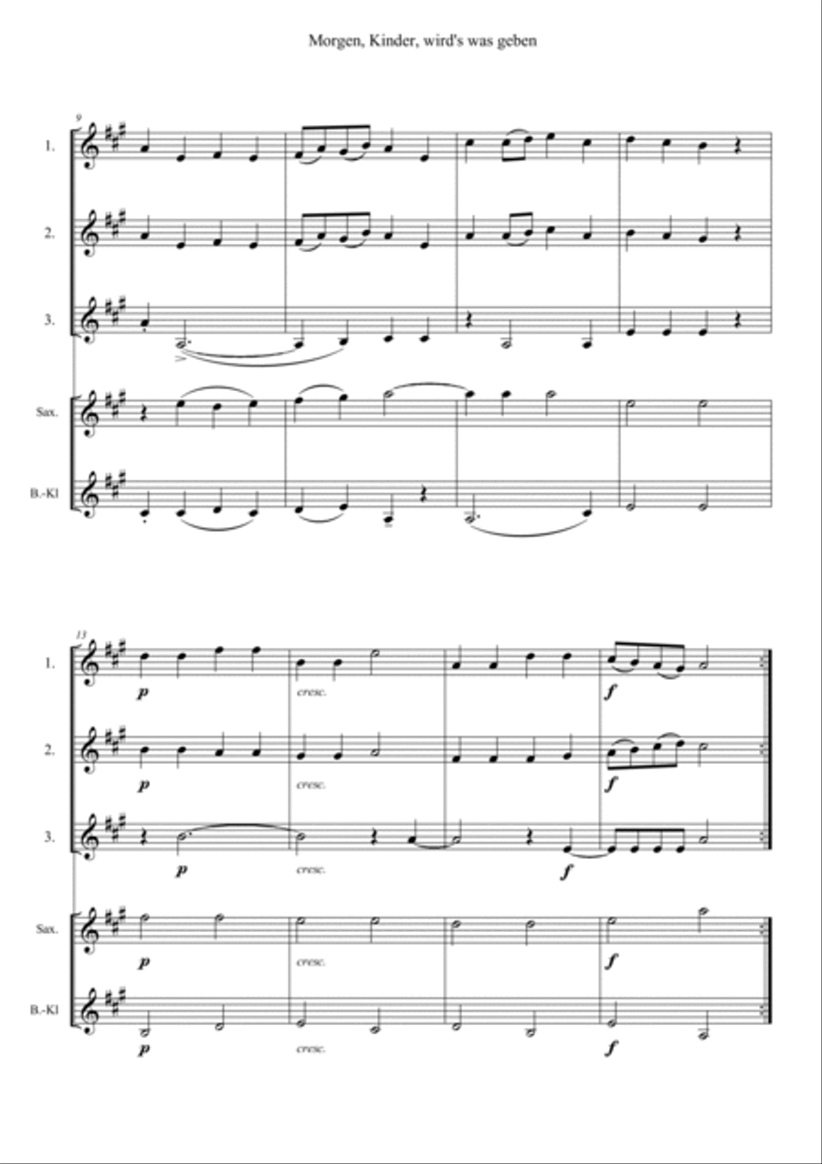 Tomorrow, Children, You'll Get Something School and Community scores gallery preview page 4