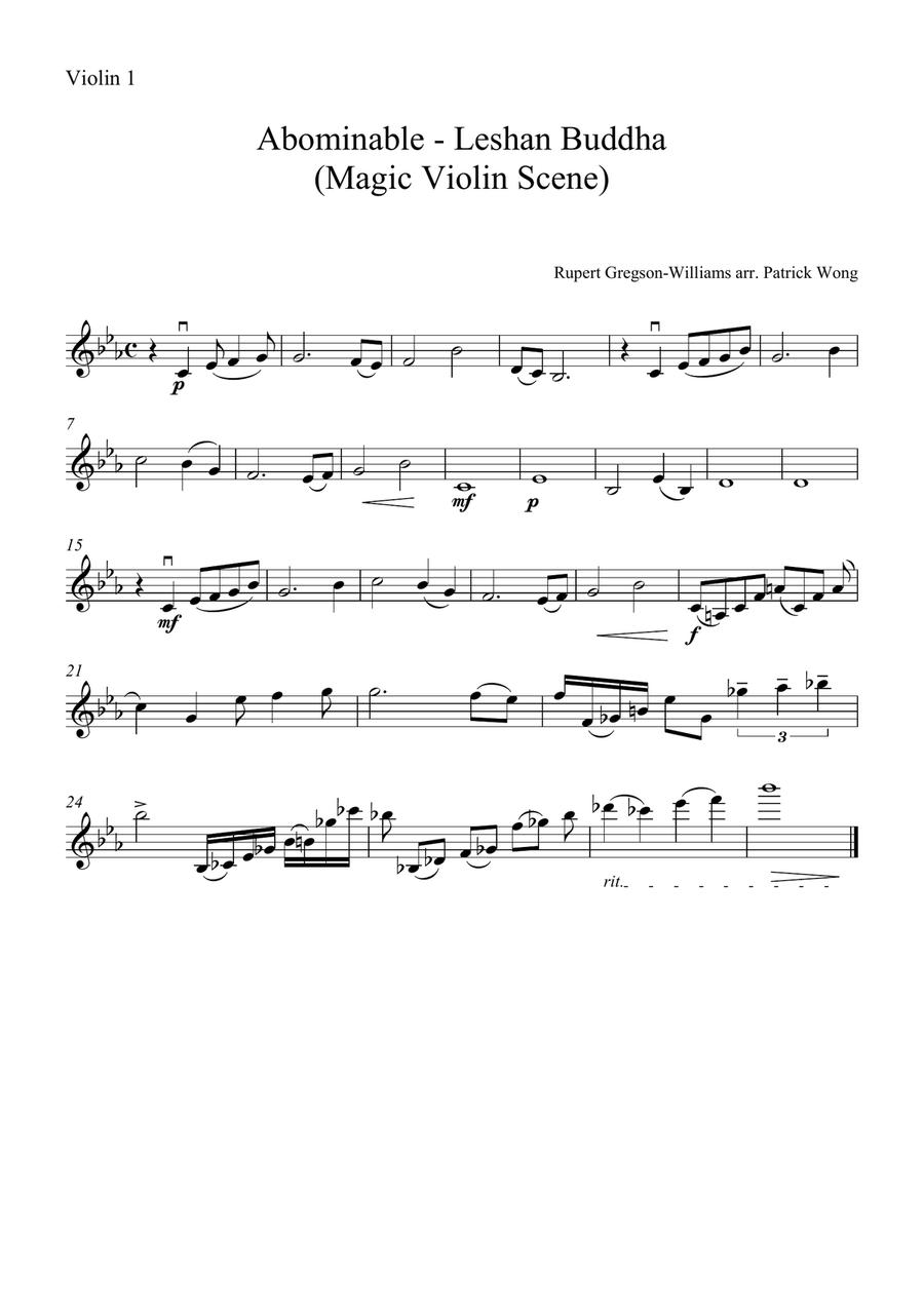 Leshan Buddha Leshan Buddha String Quartet scores gallery preview page 4