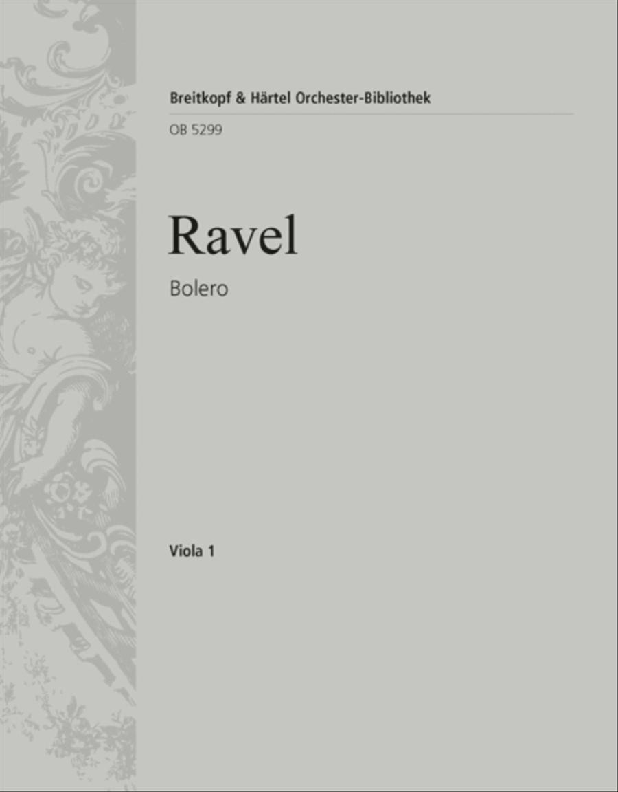 Bolero Orchestra scores gallery preview page 1