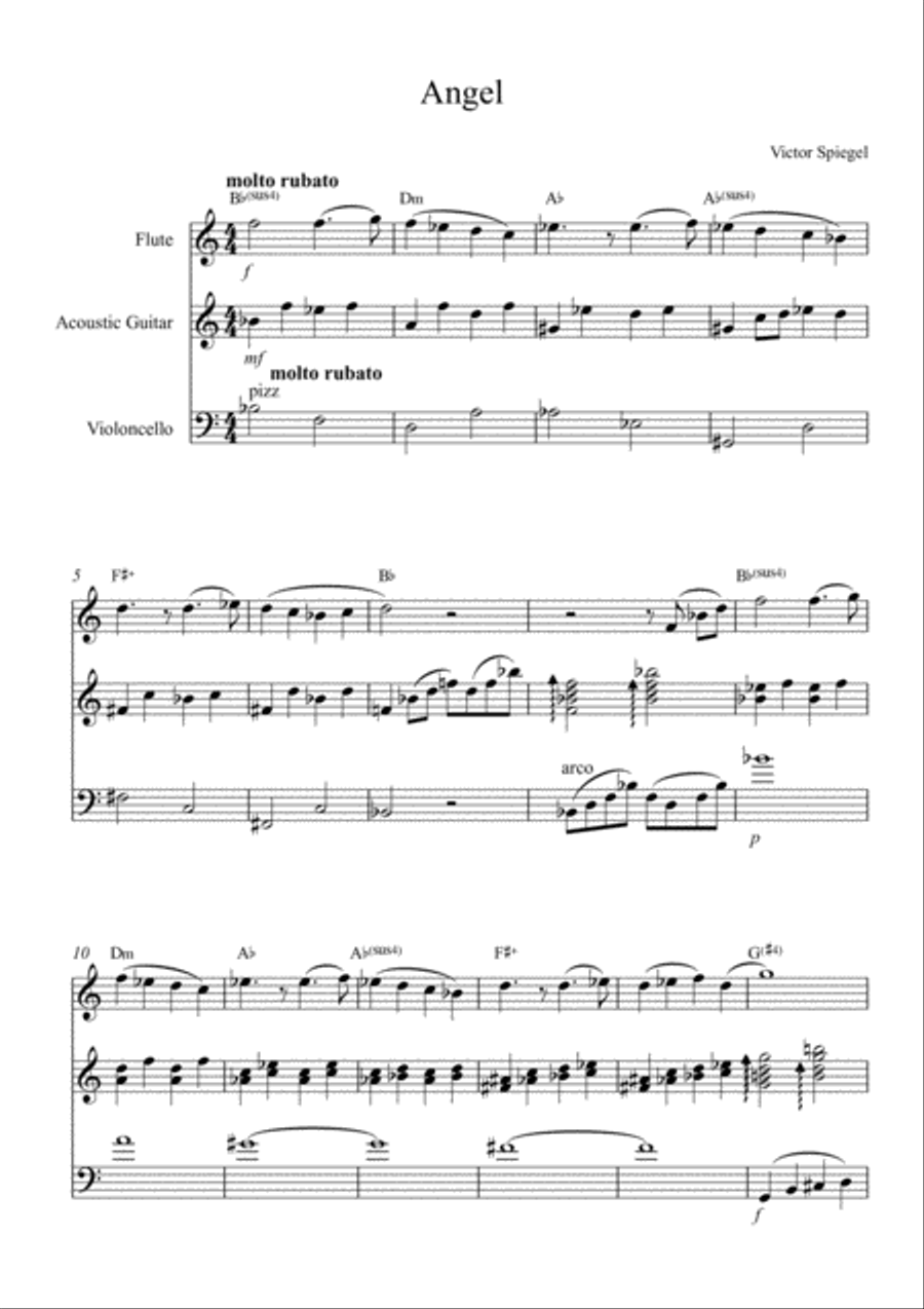Angel Small Ensemble scores gallery preview page 1