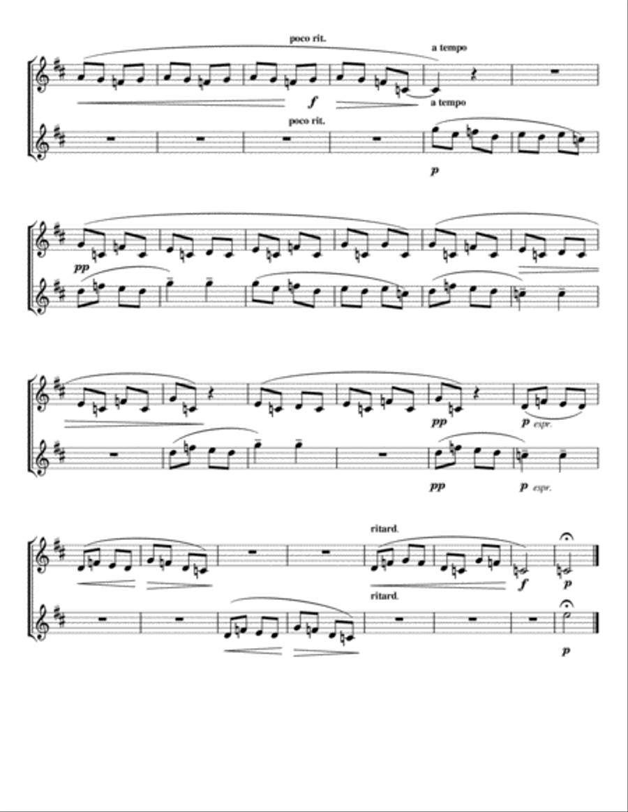For Children - Book 1 (Trumpet Duet) Trumpet Duet scores gallery preview page 6