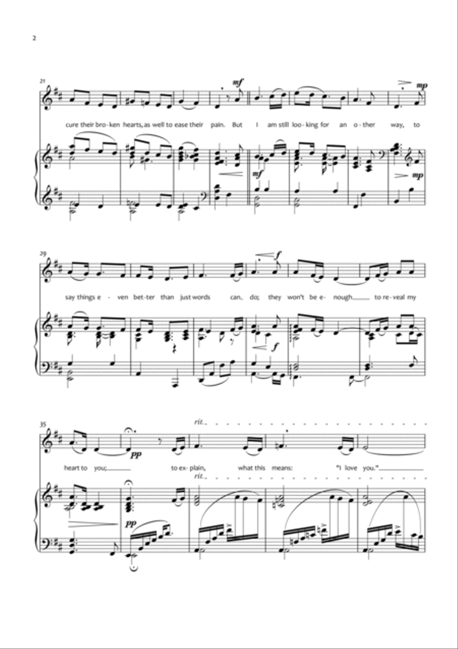 More Than Words More Than Words Voice scores gallery preview page 2