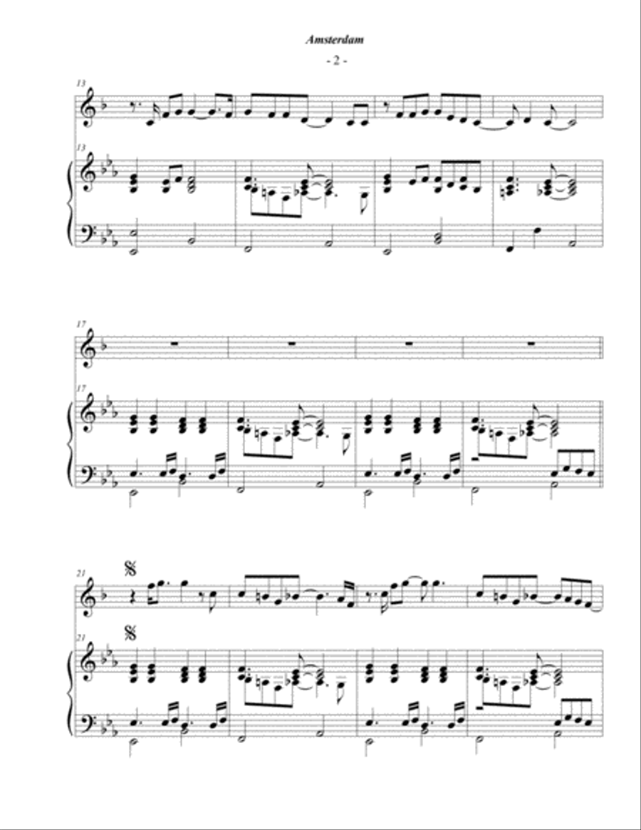 Amsterdam Bass Clarinet scores gallery preview page 2