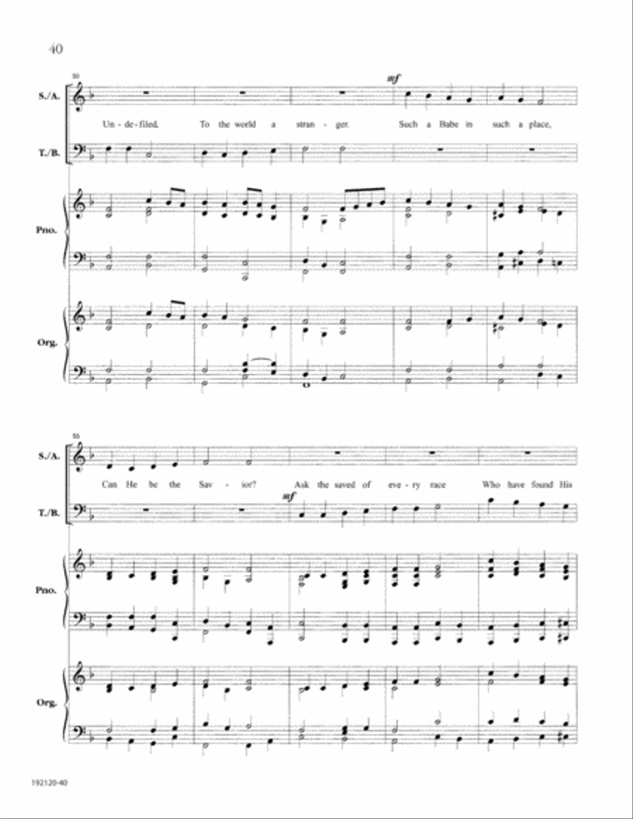 Let the People Sing at Christmas 4-Part scores gallery preview page 44