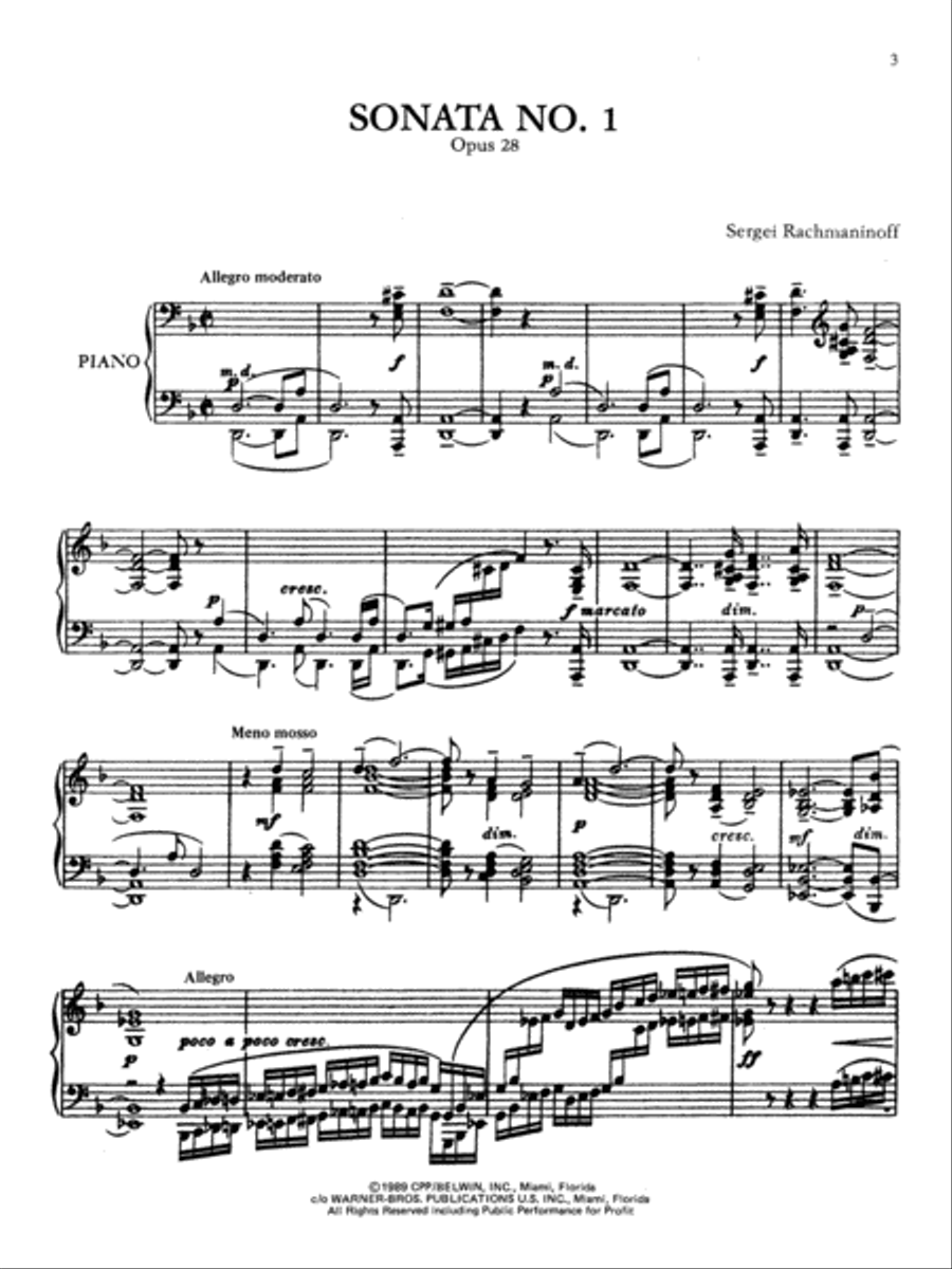 The Piano Works of Rachmaninoff, Volume 5 Piano Solo scores gallery preview page 2