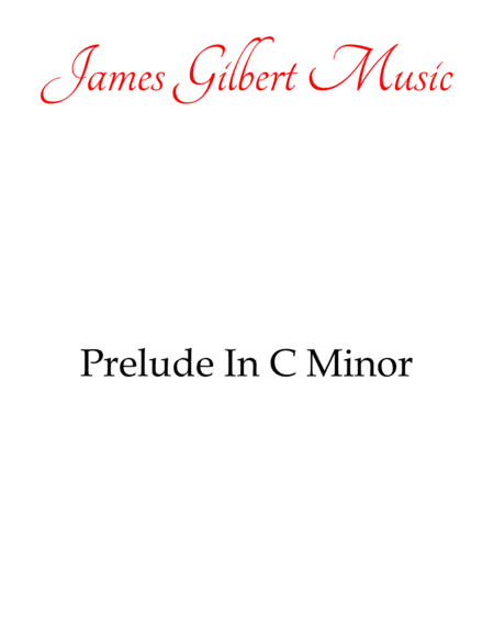 Prelude In C Minor image number null