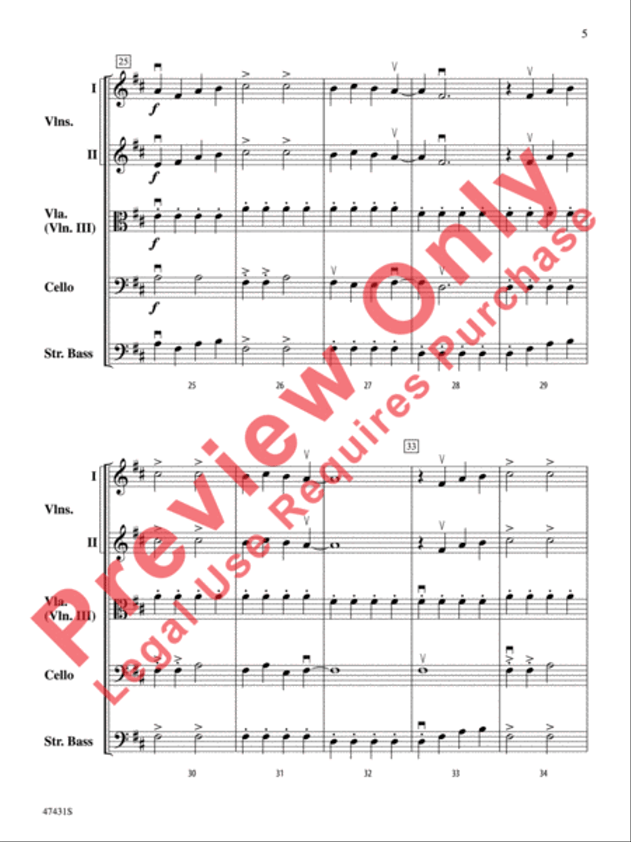 Sunchasers Sunchasers String Orchestra scores gallery preview page 6