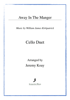 Book cover for Away In The Manger (Cello Duet)