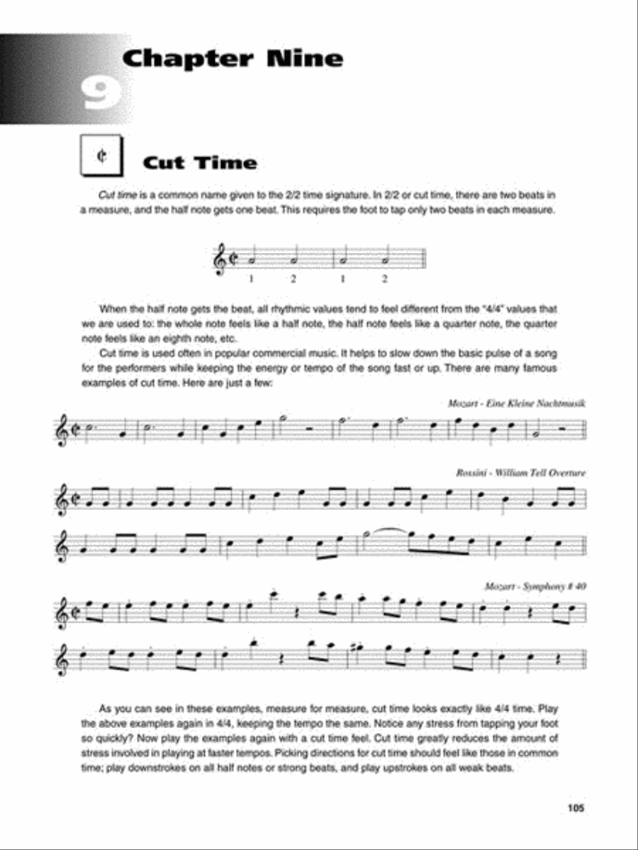 Music Reading for Guitar Guitar scores gallery preview page 4
