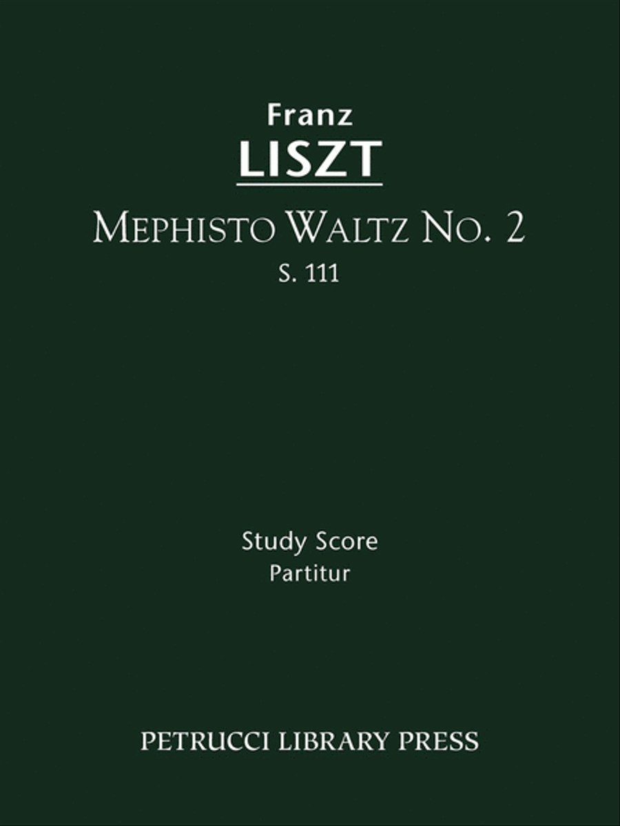 Mephisto Waltz No.2, S.111 Orchestra scores gallery preview page 1