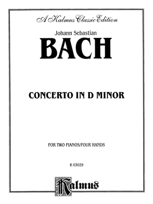Book cover for Bach: Piano Concerto in D Minor