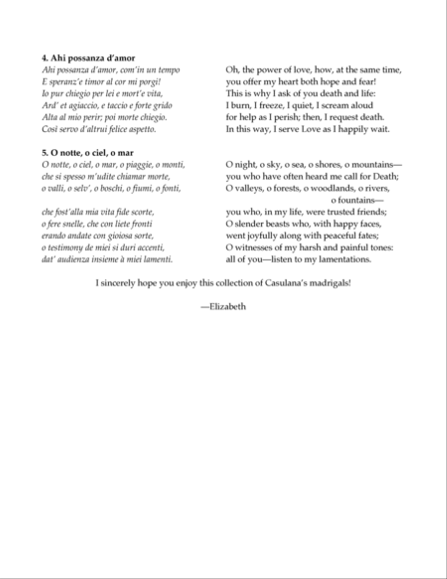 Five Madrigals (string quartet) String Quartet scores gallery preview page 3