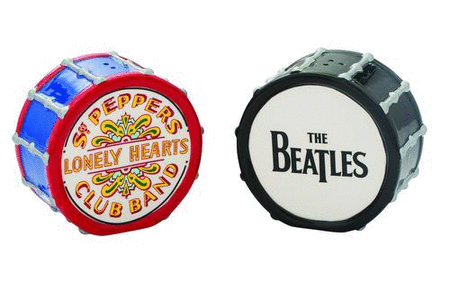 The Beatles Drums - Ceramic Salt & Pepper Set