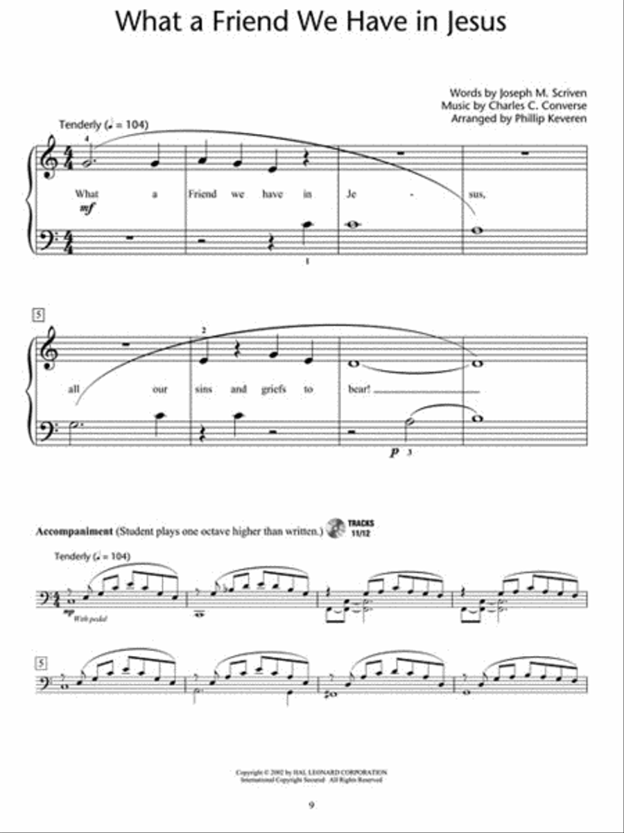Traditional Hymns Book 1 Traditional Hymns Book 1 Piano Method scores gallery preview page 3
