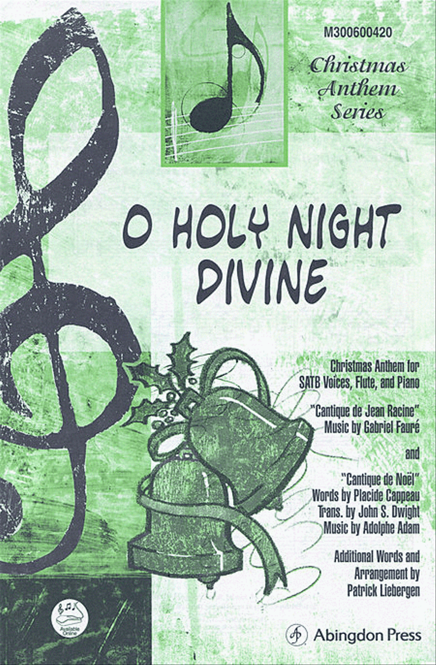 O Holy Night Divine 4-Part scores gallery preview page 1