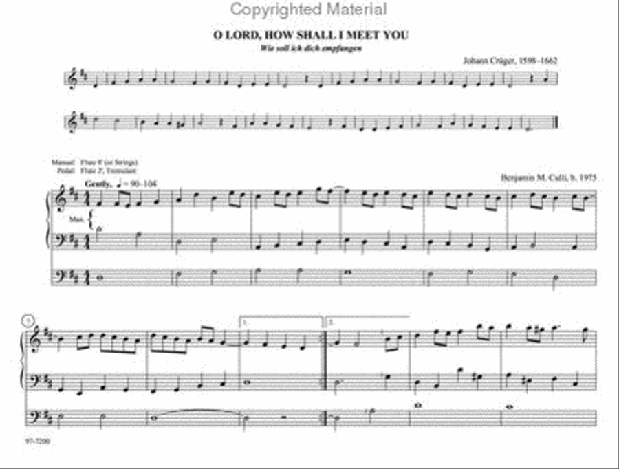 Song of the Gospel, Vol. 2 Organ scores gallery preview page 2