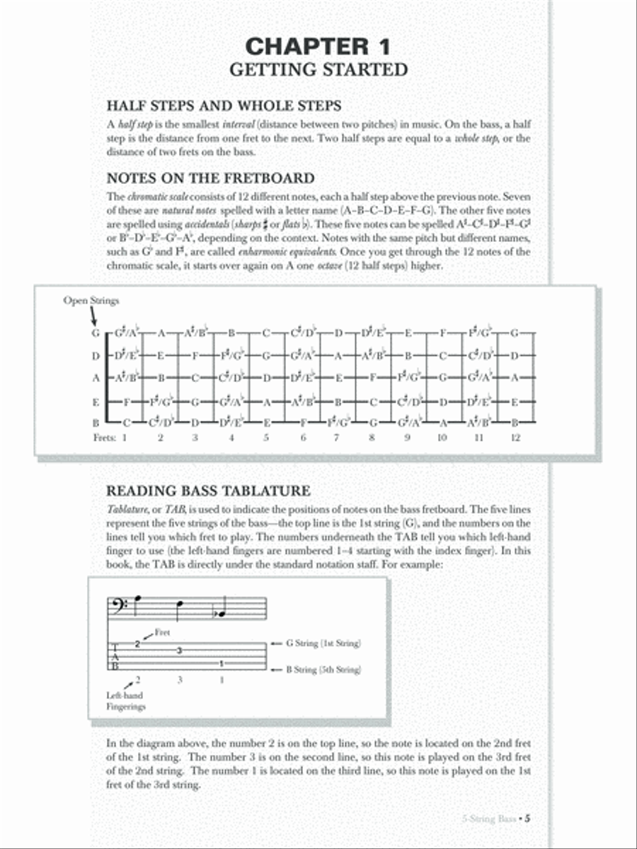 5-String Bass Double Bass scores gallery preview page 3