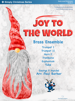 Book cover for Joy To The World (Brass Ensemble)