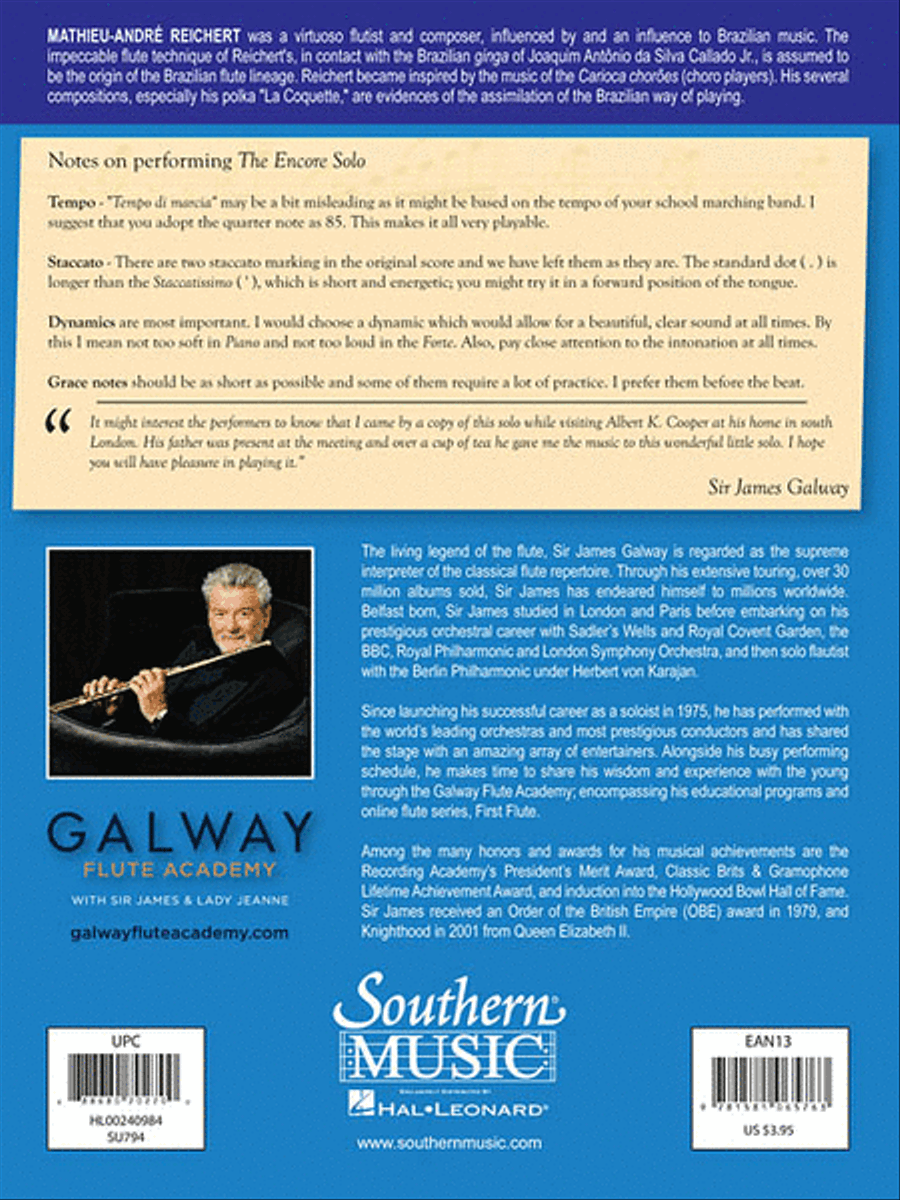 The Encore Solo Flute Solo scores gallery preview page 4
