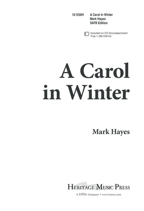 Book cover for A Carol in Winter