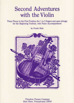 Book cover for Second Adventures With the Violin