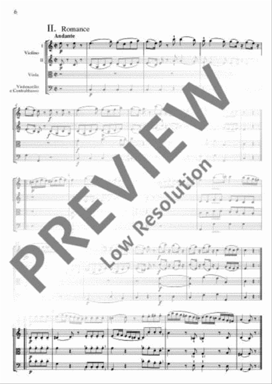 Eine kleine Nachtmusik Cello scores gallery preview page 19
